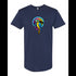 BELLA CANVAS MEN'S LONG BODY URBAN TEE 3006 Sunset Parrot,Funny Parrot Wall Art